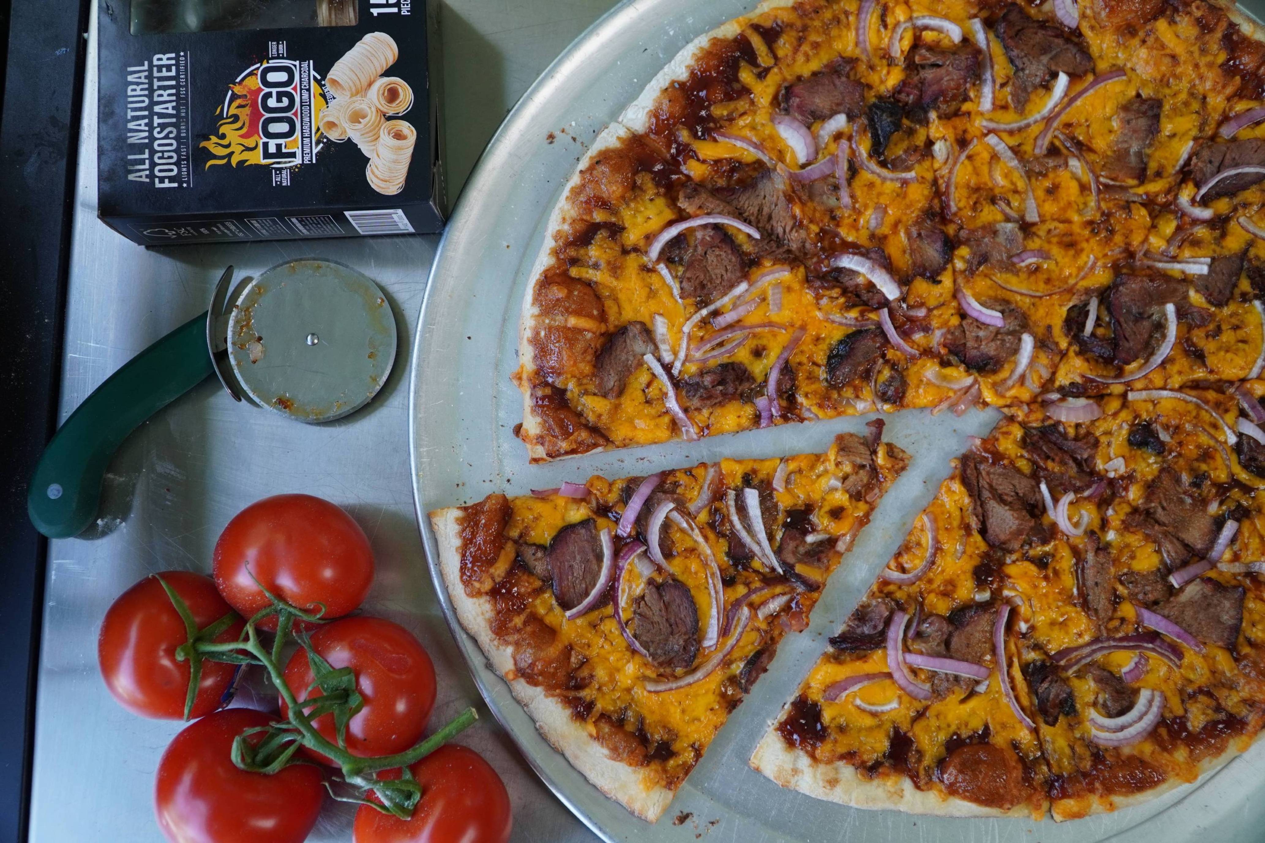 Bbq hotsell beef pizza