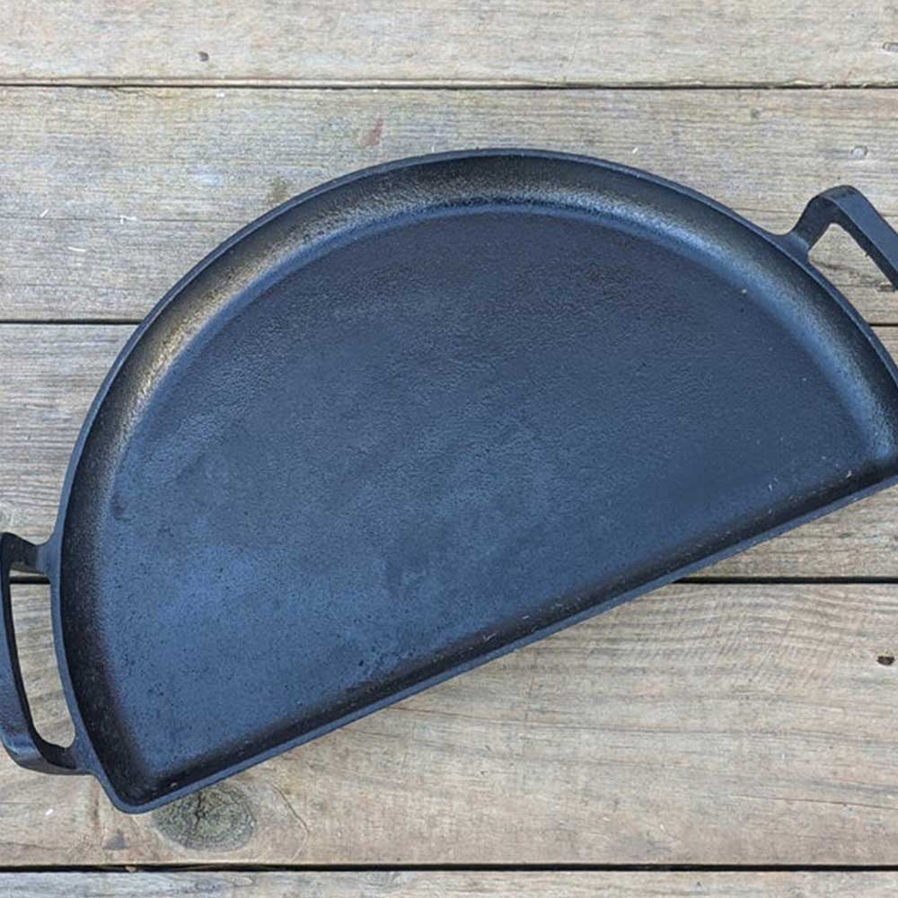Round Cast Iron Griddle, Cast Iron Baking Pan Unparalleled Heat Retention  Easy To Even Heating For Lake Fishing For Climbing 