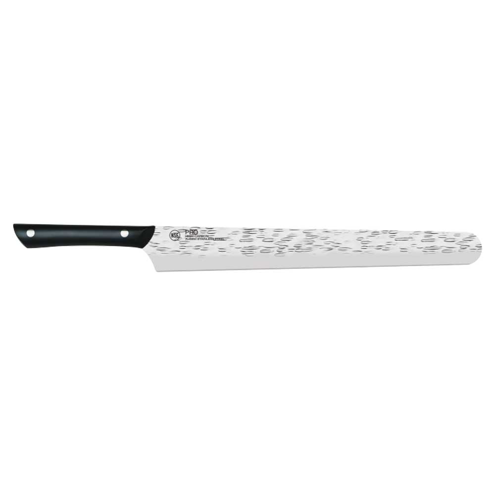 Professional 12 Meat Cutting Knife - the Ultimate 100% Steel Slicing Knife  - Slice Meat Like the Pros