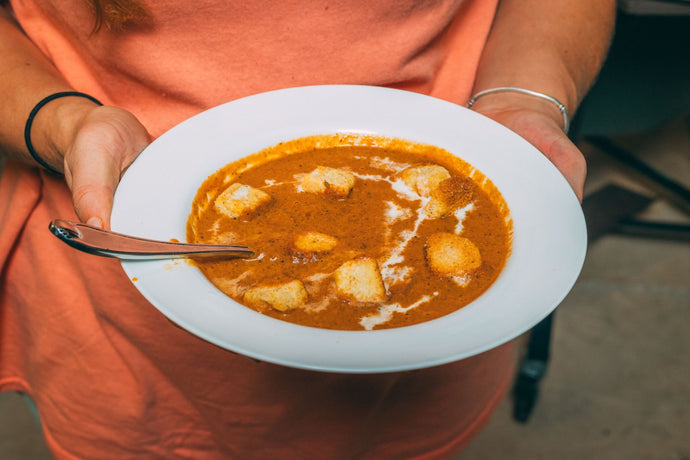 Captain Ron's Favorite Grilled Tomato Soup