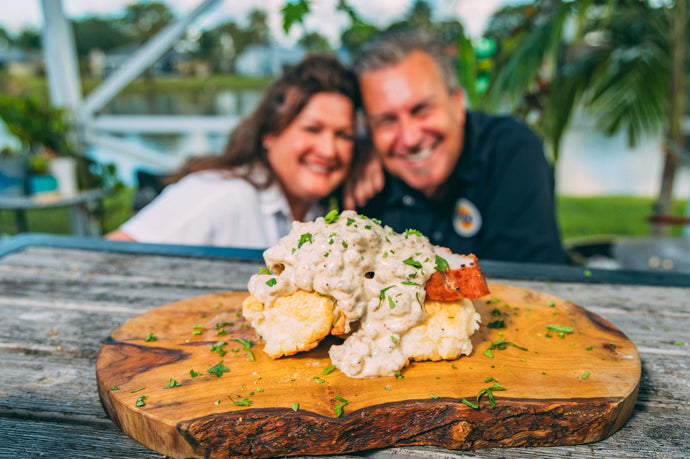 Biscuits and Gravy | Brunch on the Grill