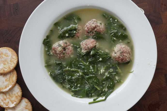 Smoked Italian Wedding Soup